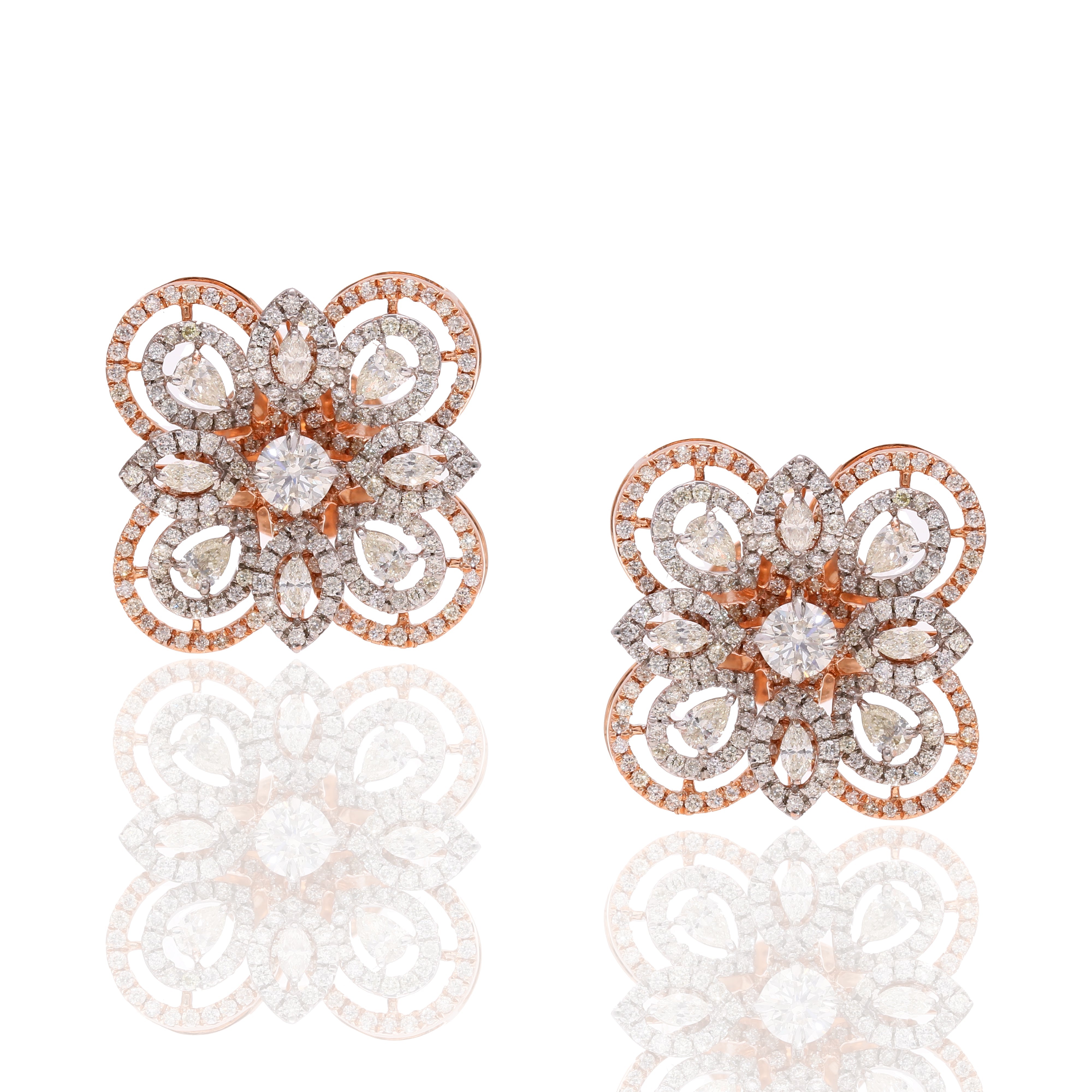 Rosavie Diamond Earrings