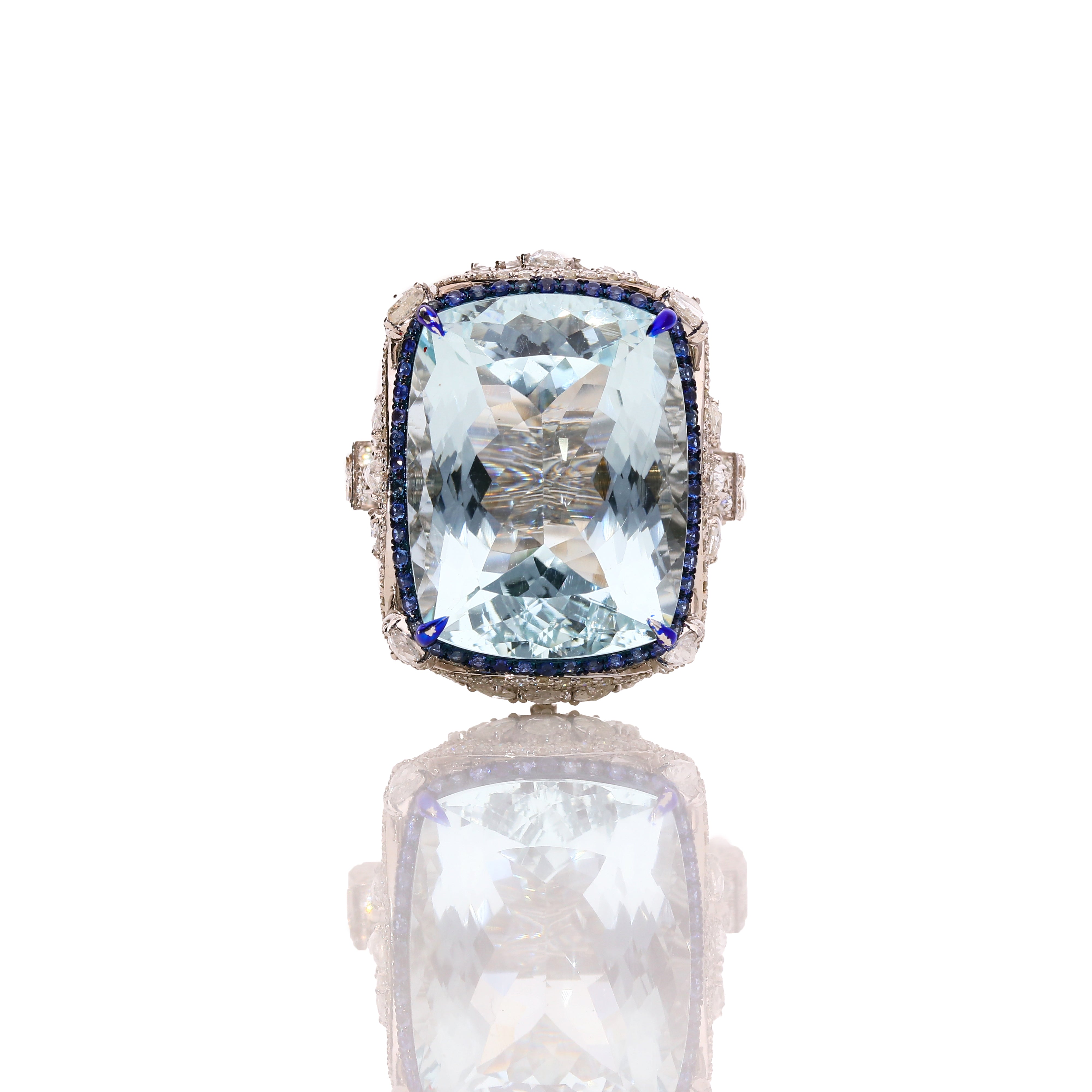 Blue Edge Royale Diamond Ring